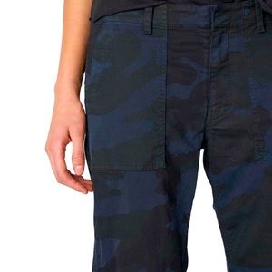 NILI LOTAN Jenna Camo Pant Blue 6